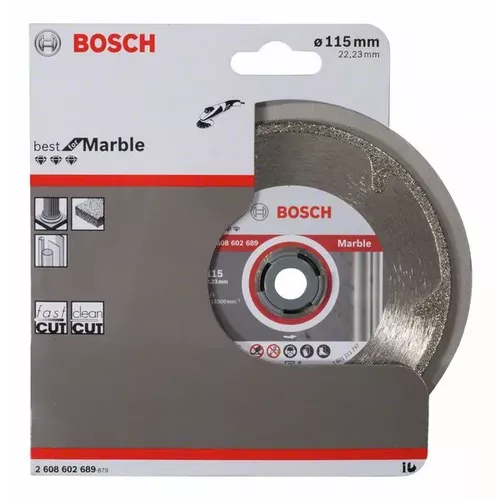 Diamantový dělicí kotouč Best for Marble  BOSCH 2608602689