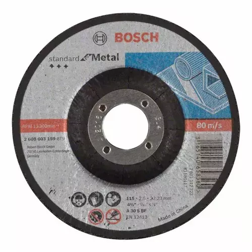 Dělicí kotouč profilovaný Standard for Metal  BOSCH 2608603159