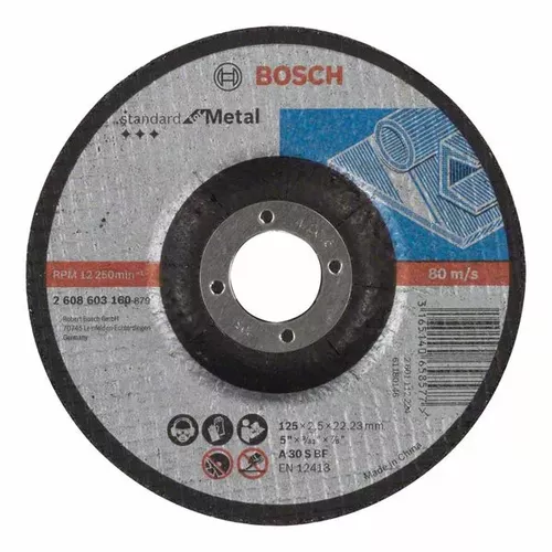 Dělicí kotouč profilovaný Standard for Metal  BOSCH 2608603160