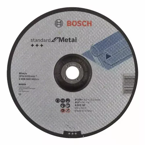 Dělicí kotouč profilovaný Standard for Metal  BOSCH 2608603162