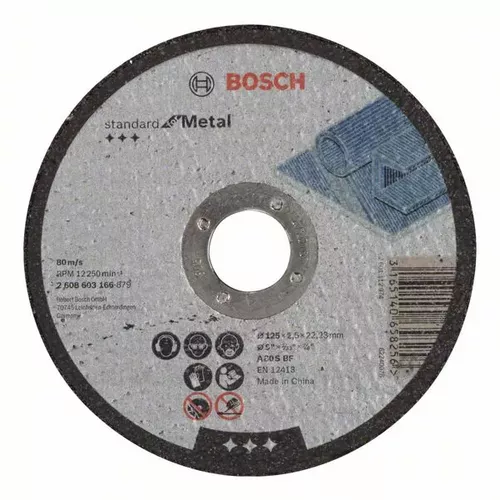 Dělicí kotouč rovný Standard for Metal  BOSCH 2608603166