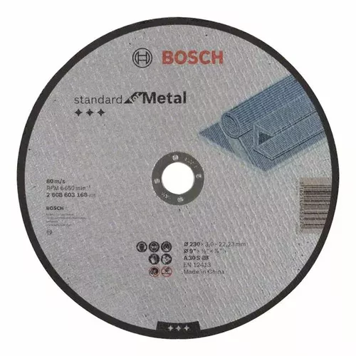 Dělicí kotouč rovný Standard for Metal  BOSCH 2608603168