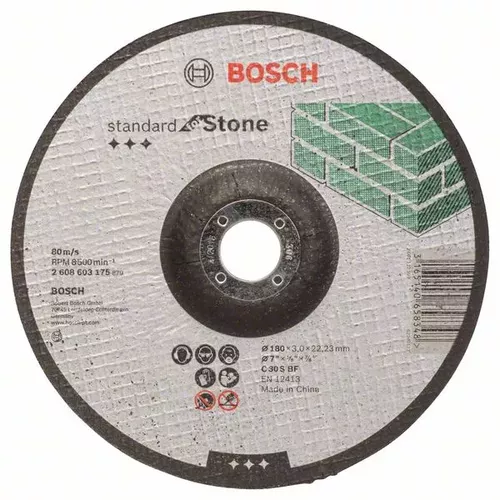 Dělicí kotouč profilovaný Standard for Stone BOSCH 2608603175