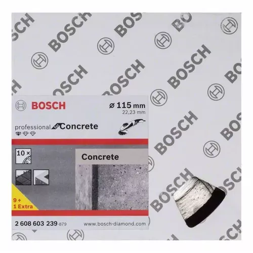 Diamantový dělicí kotouč Standard for Concrete  BOSCH 2608603239