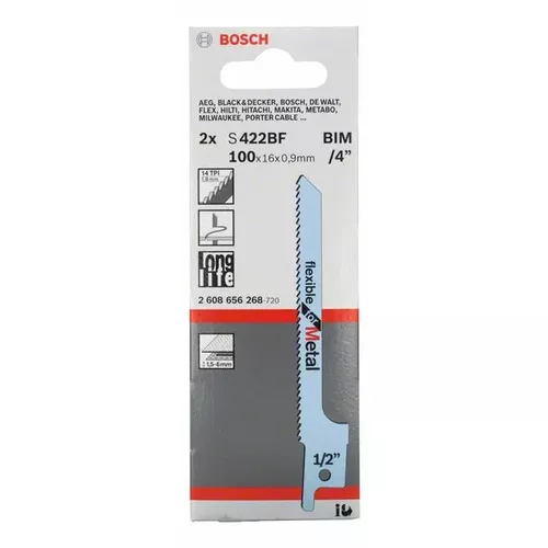 Pilový plátek do pily ocasky S 422 BF  BOSCH 2608656268