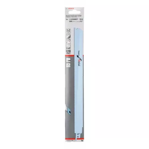 Pilový plátek do pily ocasky S 1226 BEF  BOSCH 2608657396