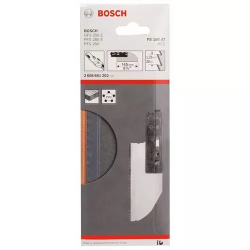 Dělicí pilový plátek FS 180 AT BOSCH 2608661202