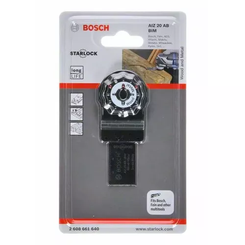 Ponorný pilový list BIM AIZ 20 AB Multi Material  BOSCH 2608661640