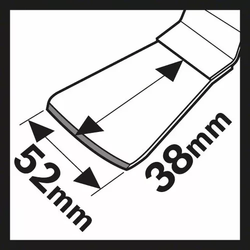 Škrabka HCS ATZ 52 SFC, pružná  BOSCH 2608661647