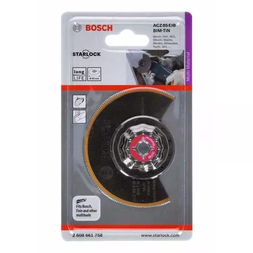 Segmentový pilový kotouč BIM-TiN ACZ 85 EIB Multi Material  BOSCH 2608661758