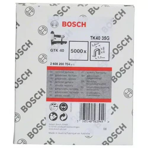 Spona TK40 35G BOSCH 2608200704