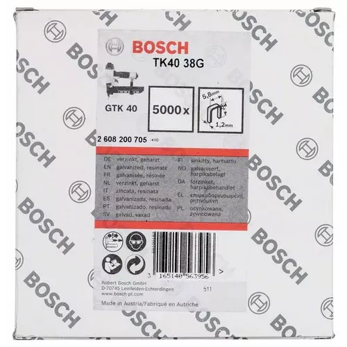 Sponky TK40 38G BOSCH 2608200705