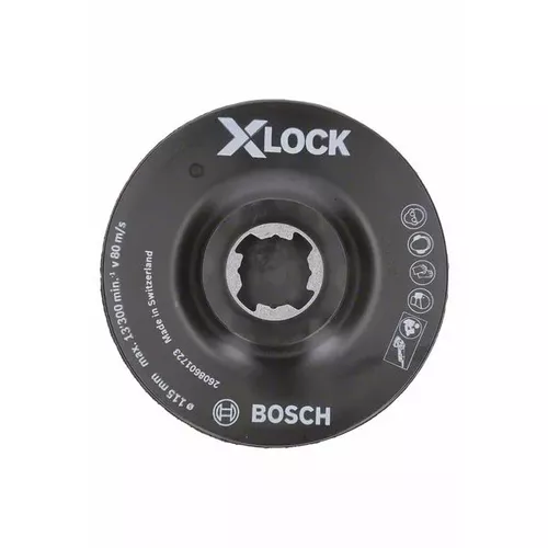 Opěrný talíř SCM systému X-LOCK se středovým hřebem, 115 mm BOSCH 2608601723