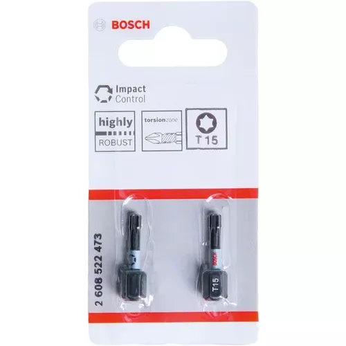 Nástavce Impact Control T15, 2 ks BOSCH 2608522473