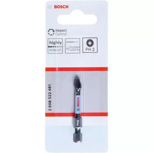 Nástavec Impact Control PH2 Power Bit, 1 ks BOSCH 2608522481