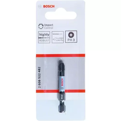 Nástavec Impact Control PH3 Power Bit, 1 ks BOSCH 2608522482