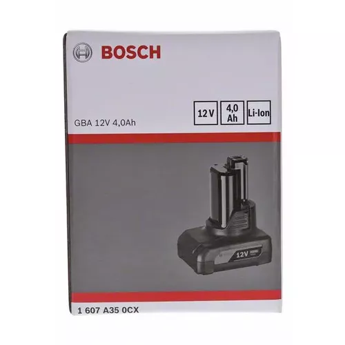 GBA 12 V; 4,0 Ah BOSCH 1607A350CX