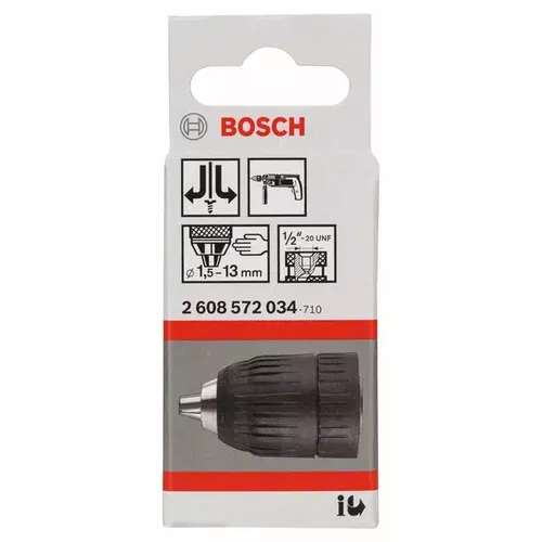 Rychloupínací sklíčidla do 13 mm BOSCH 2608572034