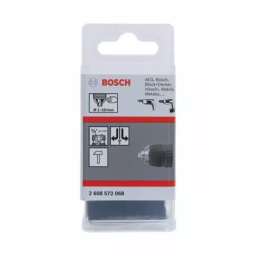 Rychloupínací sklíčidla do 10 mm BOSCH 2608572068