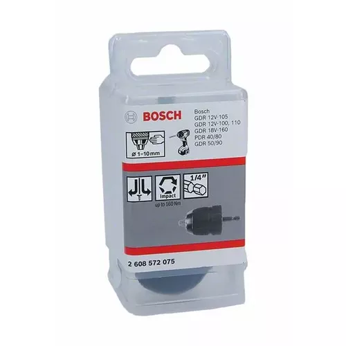 Rychloupínací sklíčidla do 10 mm BOSCH 2608572075