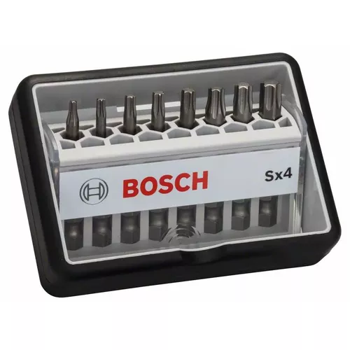 Sada šroubovacích nástavců Robust Line, Sx T, verze Extra Hard, 8 kusů  BOSCH 2607002559