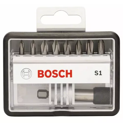 Sada šroubovacích nástavců Robust Line, S PH, verze Extra Hard, 8+1 kusů  BOSCH 2607002560