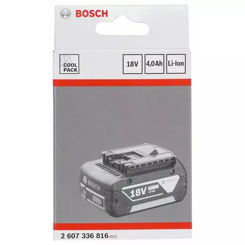 Zásuvný akumulátor 18 V BOSCH 2607336816