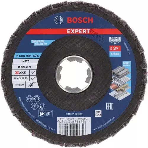 Kotouč EXPERT N475 SCM X-LOCK, 125 mm, střední BOSCH 2608901474