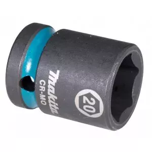 Makita E-16162 klíč nástrčný 1/2", čtyřhran, IMPACT BLACK, 20mm