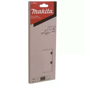 Makita E-19679 papír brusný suchý zip 93x185mm 8 děr K150, 10ks