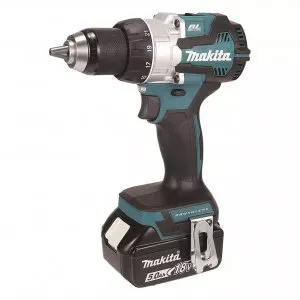 Makita DDF489RTJ Aku bezuhlíkový šroubovák Li-ion LXT 18V, 5,0 Ah,Makpac