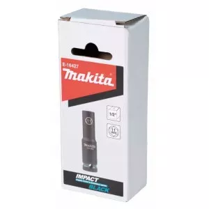 Makita E-16427 klíč nástrčný prodloužený 1/2", čtyřhran, IMPACT BLACK, 11mm