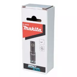 Makita E-16433 klíč nástrčný prodloužený 1/2", čtyřhran, IMPACT BLACK, 12mm