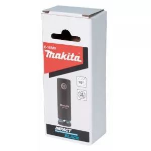 Makita E-16483 klíč nástrčný prodloužený 1/2", čtyřhran, IMPACT BLACK, 18mm