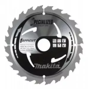 Makita B-64191 kotouč pilový dřevo Efficut 190x1.45x30mm 24Z = old B-64185