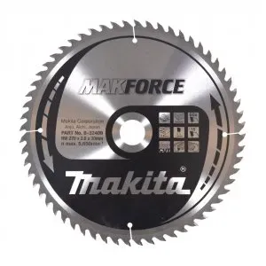 Makita B-32409 kotouč pilový dřevo MAKFORCE 270x2.8x30mm 60Z = old B-08573