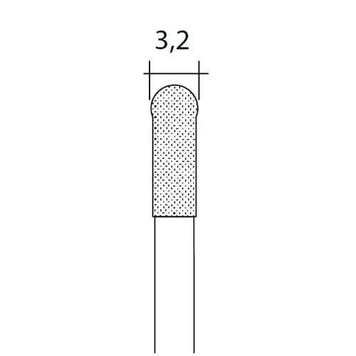 Proxxon Vrtáky do skla s diamantem 3,2mm