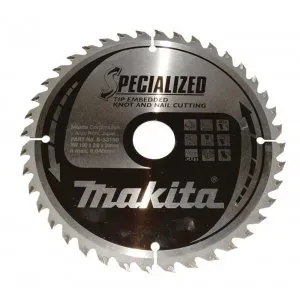 Makita B-33180 kotouč pilový dřevo SPECIALIZED se zapuštěnými zuby 190x2x30mm 40Z = old B-09503