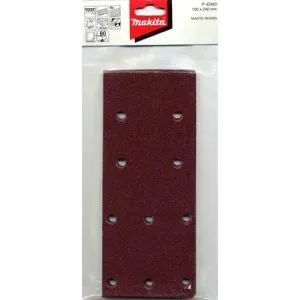 Makita P-42927 papír brusný suchý zip 100x240mm 10 děr K180, 10ks