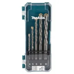 Makita D-72877 sada vrtáků T.C.T. přímá stopka 5ks