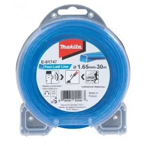 Makita E-01747 struna nylonová 1,65mm, modrá, 30m, speciální pro aku stroje