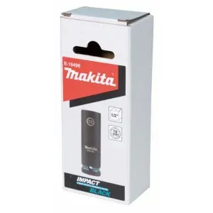 Makita E-16499 klíč nástrčný prodloužený 1/2", čtyřhran, IMPACT BLACK, 19mm