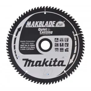 Makita B-32605 kotouč pilový dřevo MAKBLADEplus 260x2.3x30mm 80Z = old B-08779