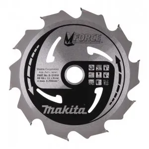 Makita B-31918 kotouč pilový dřevo MFORCE 165x2x20mm 10Z = old B-07886