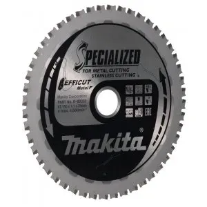 Makita B-69331 kotouč pilový ocel Efficut 150x1.1x20mm 48Z = old B-69294