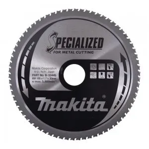 Makita B-33445 kotouč pilový ocel SPECIALIZED 185x1.7x30mm 70Z = old B-09771