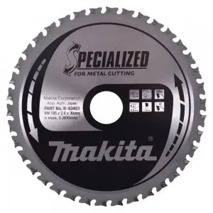 Makita B-33423 kotouč pilový ocel SPECIALIZED 185x2x30mm 38Z = old B-09759