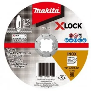 Makita E-00418 kotouč řezný nerez X-Lock 125x1.2x22.23mm