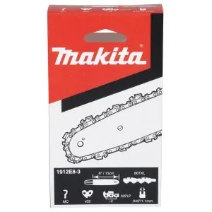 Makita 1912E8-3 řetěz pilový 15cm 1.1mm 0.325" .043" 32čl Makita  DUC150