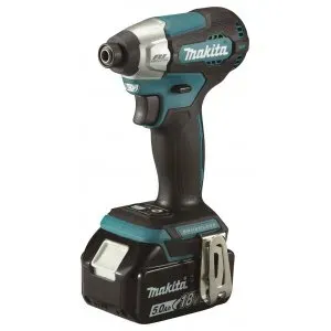 Makita DTD157RTJ Aku rázový šroubovák 1/4" Li-ion LXT 18V/5,0Ah, Makpac